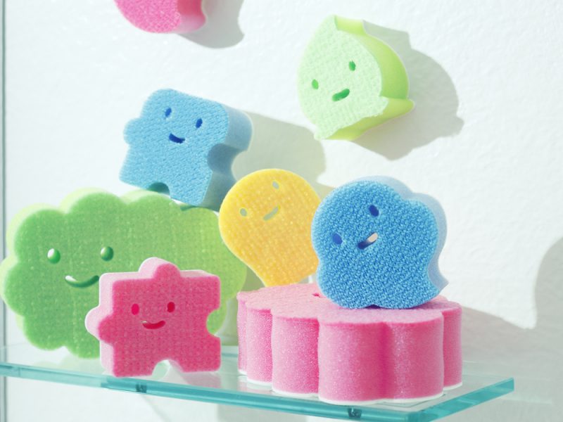 Stick-on Bath Cleaner