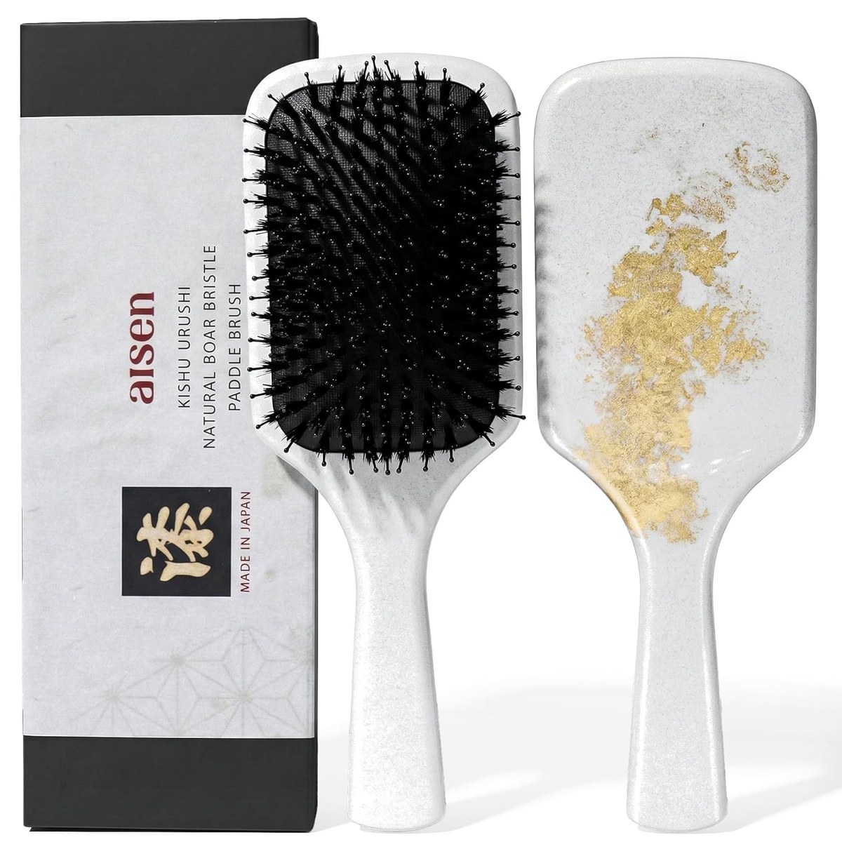 Lacquered Brush Pearl White