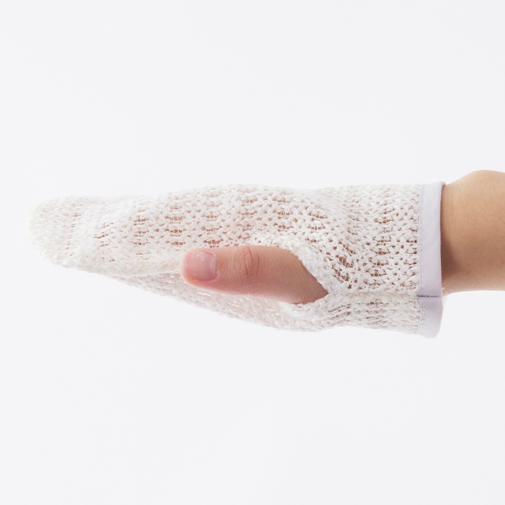 Joshu Kinuya Sericin Bath Mitt