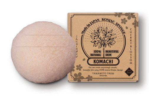 KOMACHI Cherry Blossom konjac sponge