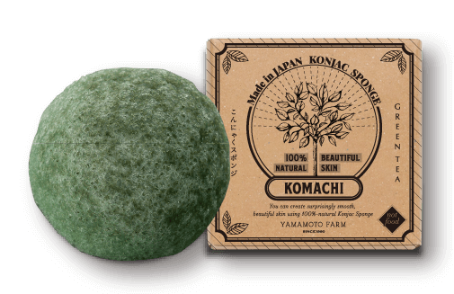 KOMACHI Green Tea konjac sponge